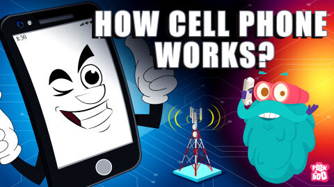 How Cell phone works