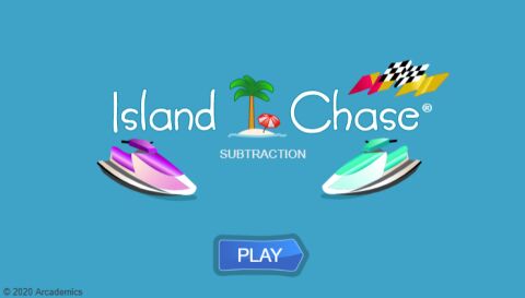 Island Chase Subtraction (Common Core)