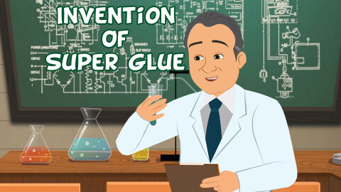 Invention of super glue