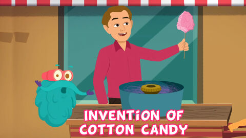 Invention of cotton candy